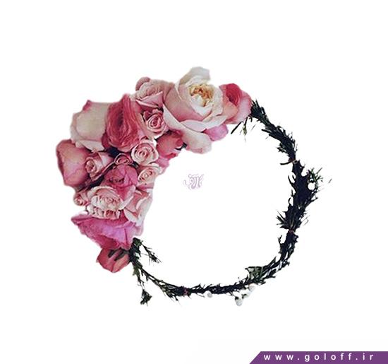 انواع گل سر - تل سر عروس اَفرینا - Afrina | گل آف